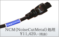 NCM(Noise Cut Metal）処理　￥12,000.-（税込）