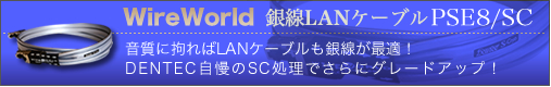 WireWorld 銀線LANケーブル PSE8/SC