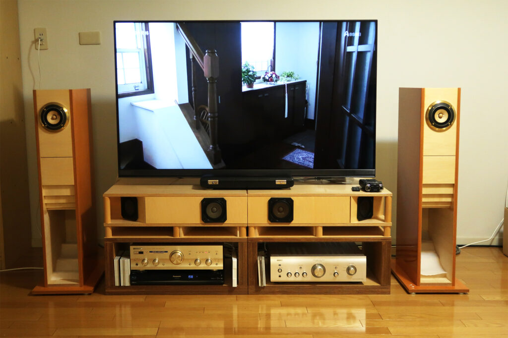 T様宅の画像（FOSTEX FE88ES-R）